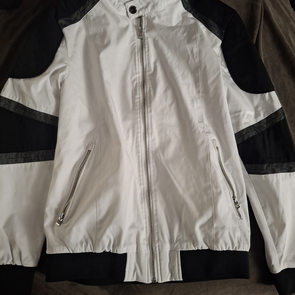 Stylish Two-Tone Men's Jacket